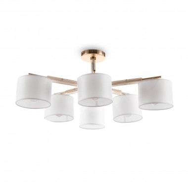 Потолочная люстра Freya Pipe FR5386CL-06G &mdash; svetrussia.ru