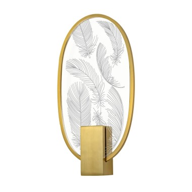 Настенный светодиодный светильник Odeon Light Exclusive L-Vision Piuma 6664/15WL &mdash; svetrussia.ru