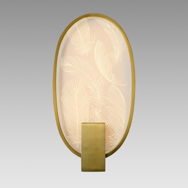 Настенный светодиодный светильник Odeon Light Exclusive L-Vision Piuma 6664/15WL &mdash; svetrussia.ru