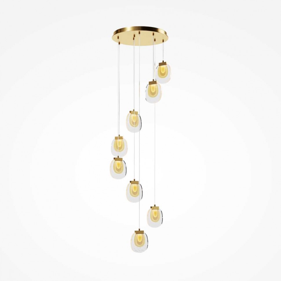 Подвесной светодиодный светильник Maytoni Modern Biology MOD367PL-L30BBSK фото 1 &mdash; svetrussia.ru