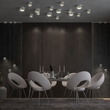 Потолочный светодиодный светильник Novotech Over Aura 359001 &mdash; svetrussia.ru