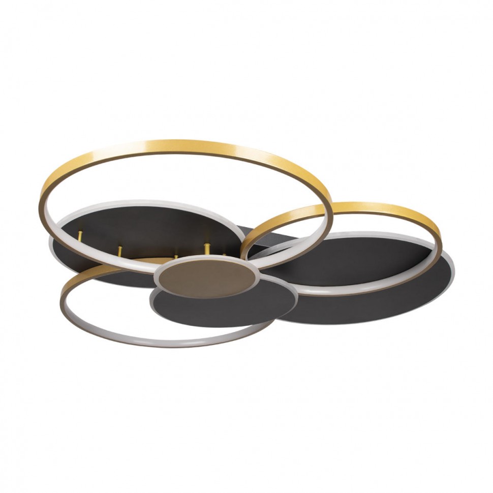 Потолочный светодиодный светильник Loft IT Megan 10163 Black фото 1 &mdash; svetrussia.ru