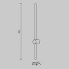 Настенный светодиодный светильник Maytoni Light Stick MOD237WL-L11B3K фото 2 &mdash; svetrussia.ru