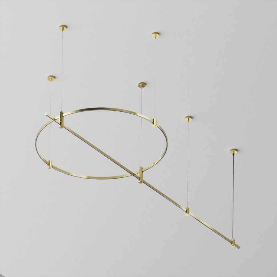 Основание на тросовых подвесах Hang для трековых светильников Maytoni Technical Flarity TFC-Flar-H05-BS фото 1 &mdash; svetrussia.ru