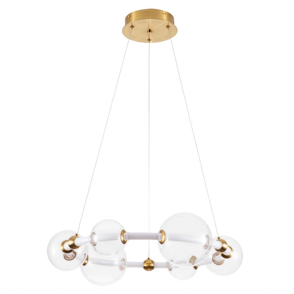 Подвесной светодиодный светильник Arte Lamp Crocus A2780LM-40PB фото 1 &mdash; svetrussia.ru