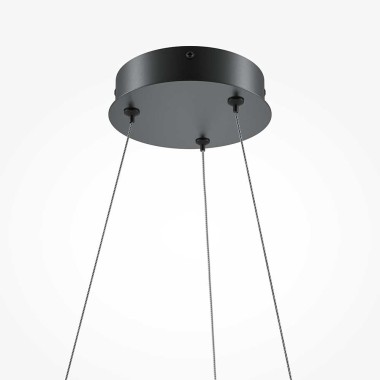 Подвесной светодиодный светильник Maytoni Curve MOD241PL-L60BK &mdash; svetrussia.ru