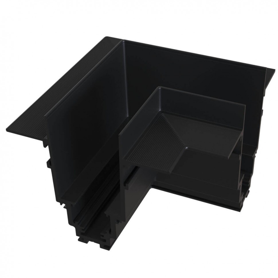 Угловой коннектор для магнитного шинопровода Maytoni Magnetic track system TRA004CL-22B фото 1 &mdash; svetrussia.ru