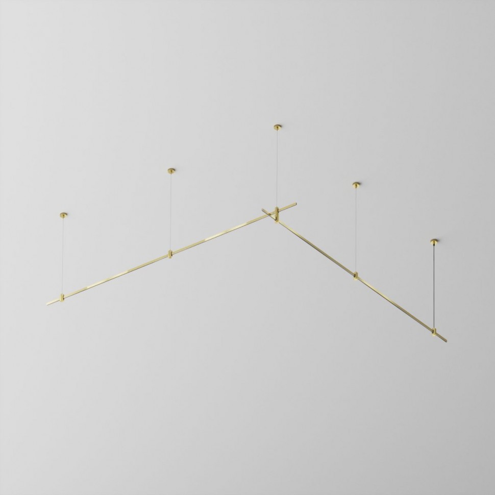 Основание на тросовых подвесах Hang для трековых светильников Maytoni Technical Flarity TFC-Flar-H06-BS фото 1 &mdash; svetrussia.ru