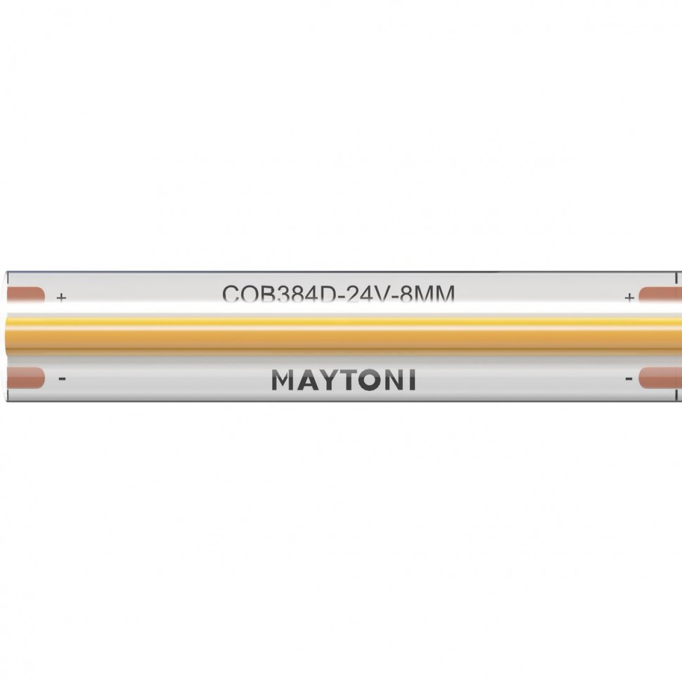 Светодиодная влагозащищенная лента Maytoni 12W/m 384LED/m COB теплый белый 5M 201078 фото 1 &mdash; svetrussia.ru