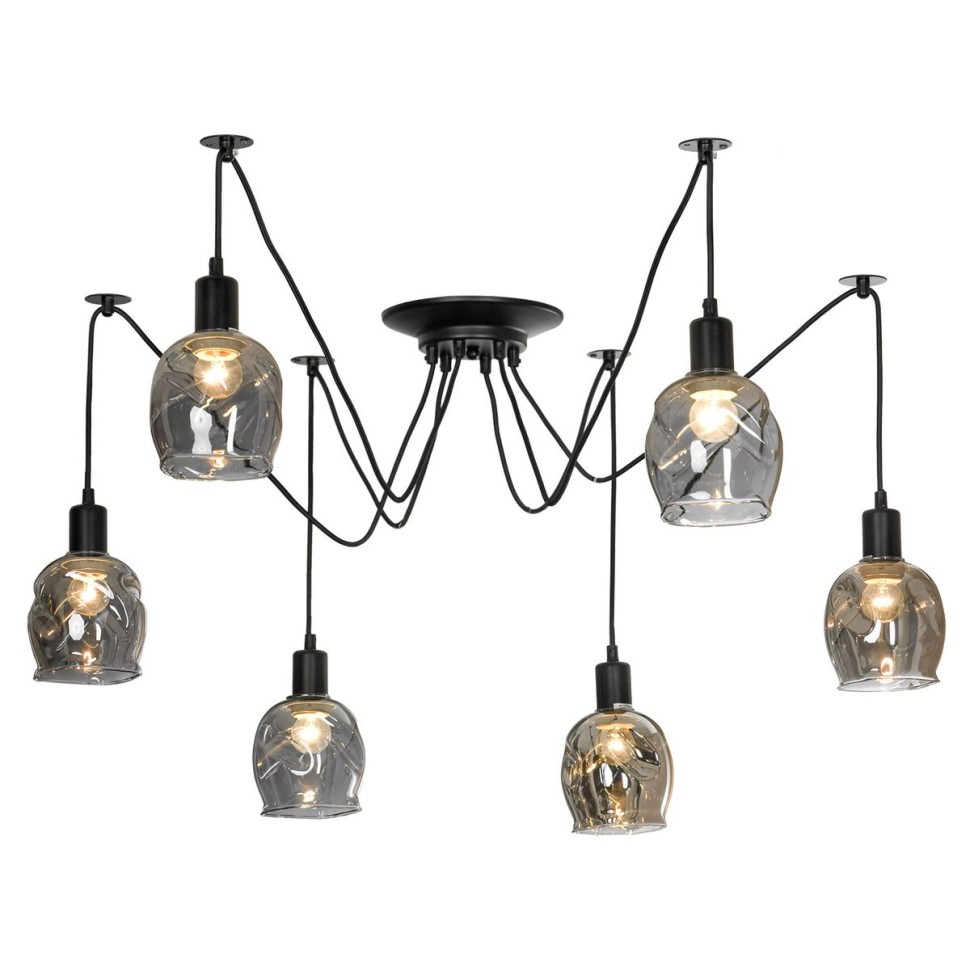 Подвесная люстра Lussole Lgo Shirley LSP-8436 фото 1 &mdash; svetrussia.ru