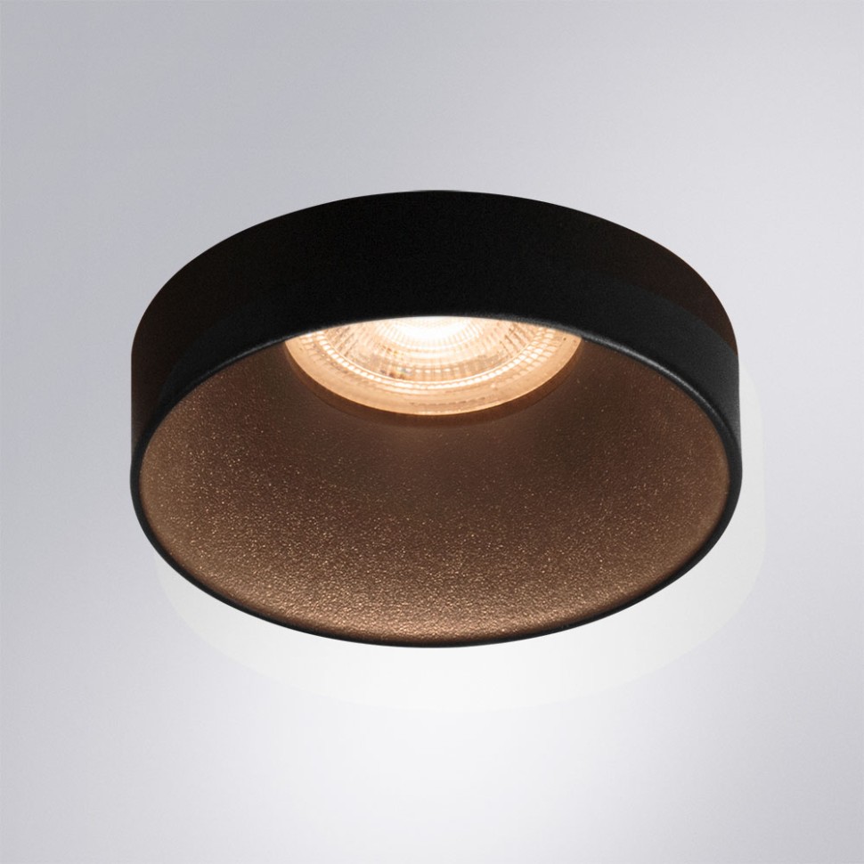 Точечный встраиваемый светильник Arte Lamp RAMO A1240PL-1BK фото 1 &mdash; svetrussia.ru