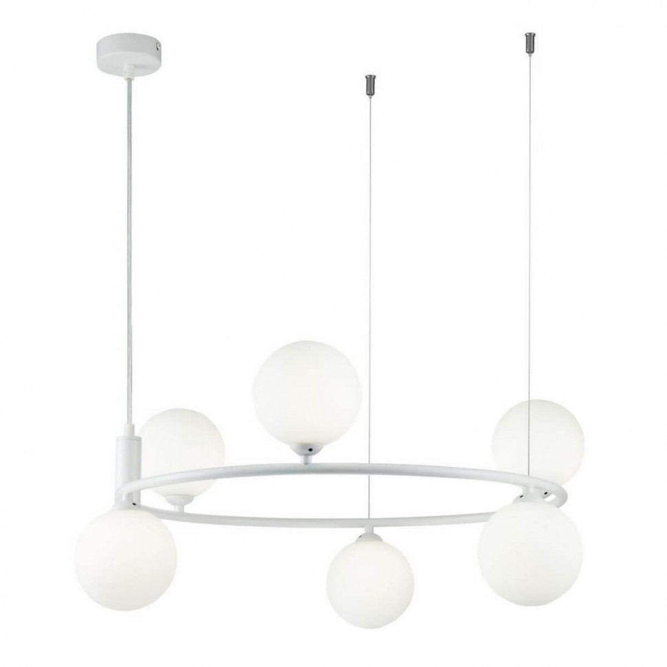 Подвесная люстра Maytoni Ring MOD013PL-06W фото 1 &mdash; svetrussia.ru