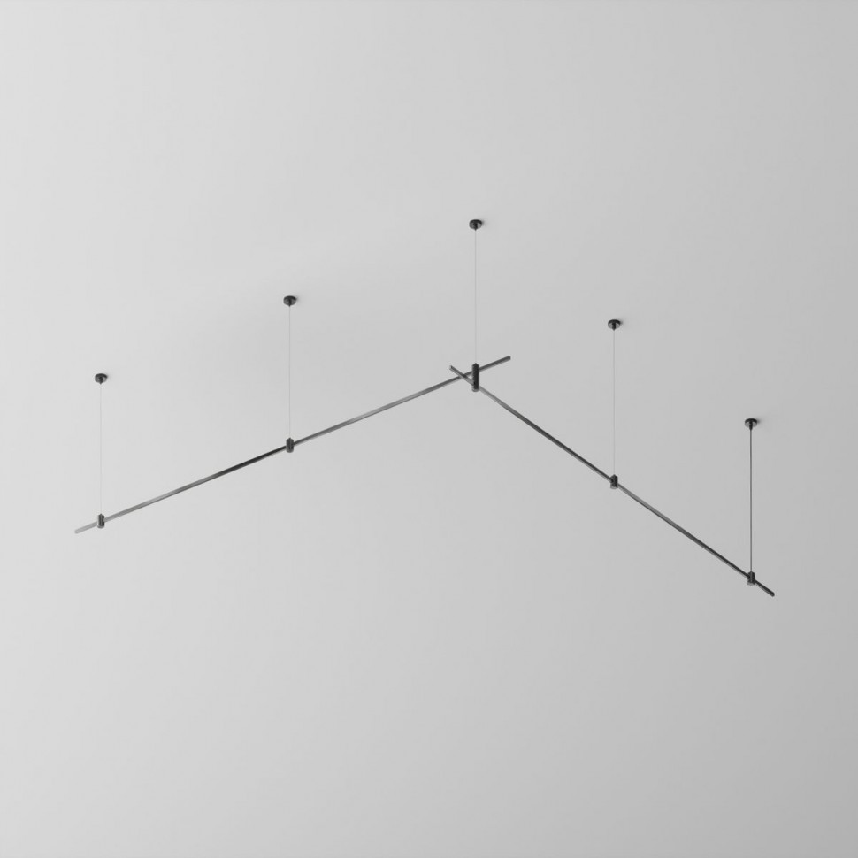 Основание на тросовых подвесах Hang для трековых светильников Maytoni Technical Flarity TFC-Flar-H06-B фото 1 &mdash; svetrussia.ru