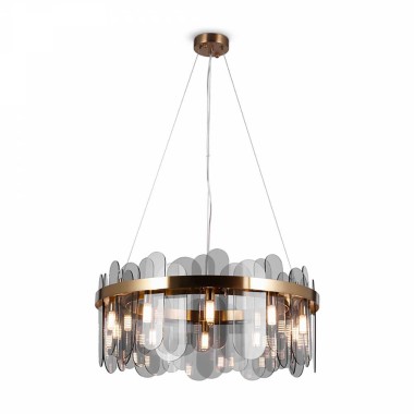 Подвесная люстра Freya Deserto FR5141PL-10BS1 &mdash; svetrussia.ru