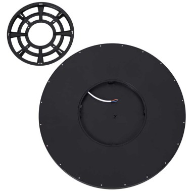 Настенно-потолочный светодиодный светильник Sonex Mitra Alfa Black 7660/48L &mdash; svetrussia.ru