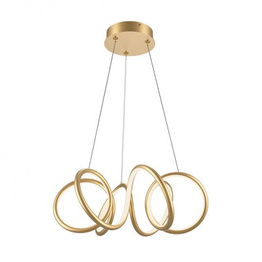 Подвесной светодиодный светильник Maytoni Curve MOD241PL-L60BSK &mdash; svetrussia.ru