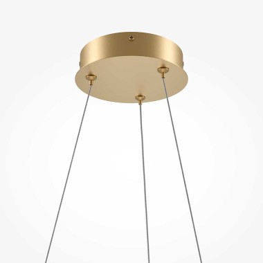 Подвесной светодиодный светильник Maytoni Curve MOD241PL-L60BSK &mdash; svetrussia.ru