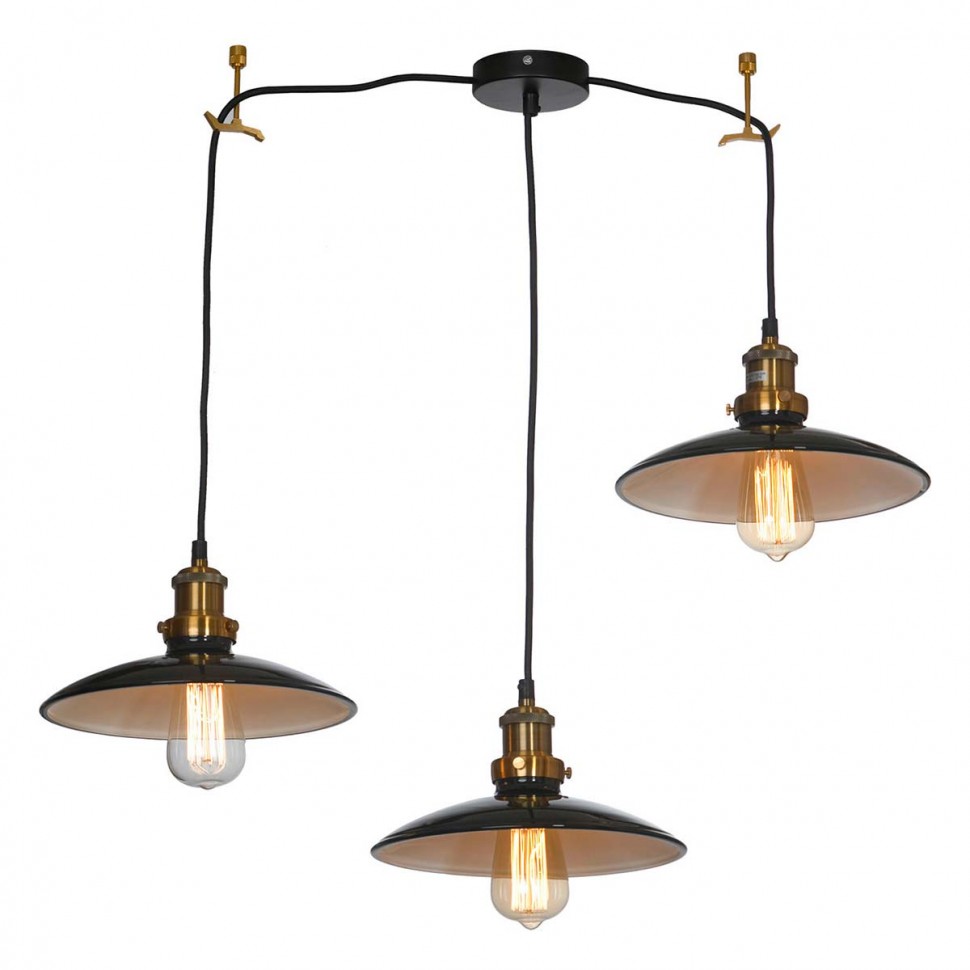 Подвесной светильник Lussole LOFT GLEN COVE LSP-9604-3 фото 1 &mdash; svetrussia.ru