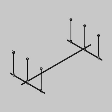 Основание на тросовых подвесах Hang для трековых светильников Maytoni Technical Flarity TFC-Flar-H07-B &mdash; svetrussia.ru