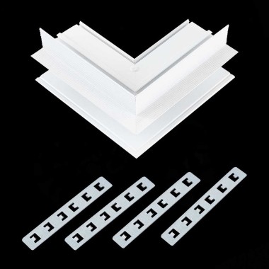 Коннектор L-образный внешний ST Luce Skyline 48 ST007.559.12 &mdash; svetrussia.ru