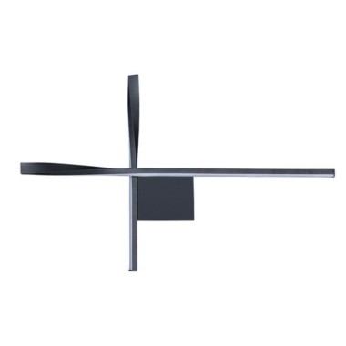 Настенный светодиодный светильник Arte Lamp Acrux A2217AP-2BK &mdash; svetrussia.ru