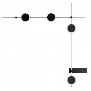 Настенный светодиодный светильник Odeon Light Hightech Flavio 6632/15WL &mdash; svetrussia.ru