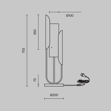 Настольная лампа Maytoni Сipresso Z014TL-01G &mdash; svetrussia.ru
