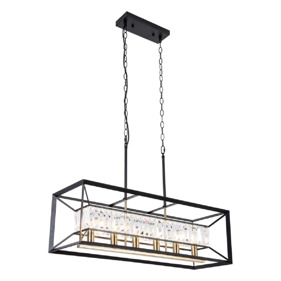 Подвесная люстра Lussole Loft Carrollton LSP-8740 фото 1 &mdash; svetrussia.ru