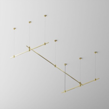 Основание на тросовых подвесах Hang для трековых светильников Maytoni Technical Flarity TFC-Flar-H07-BS &mdash; svetrussia.ru