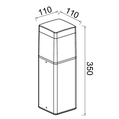 Уличный светильник Mantra Chicago 8846 &mdash; svetrussia.ru
