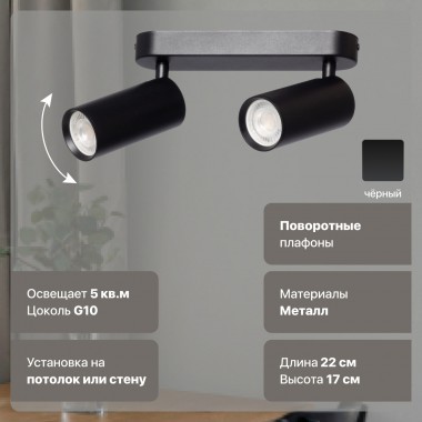 Потолочный светильник De Markt Прайм 850012002 &mdash; svetrussia.ru