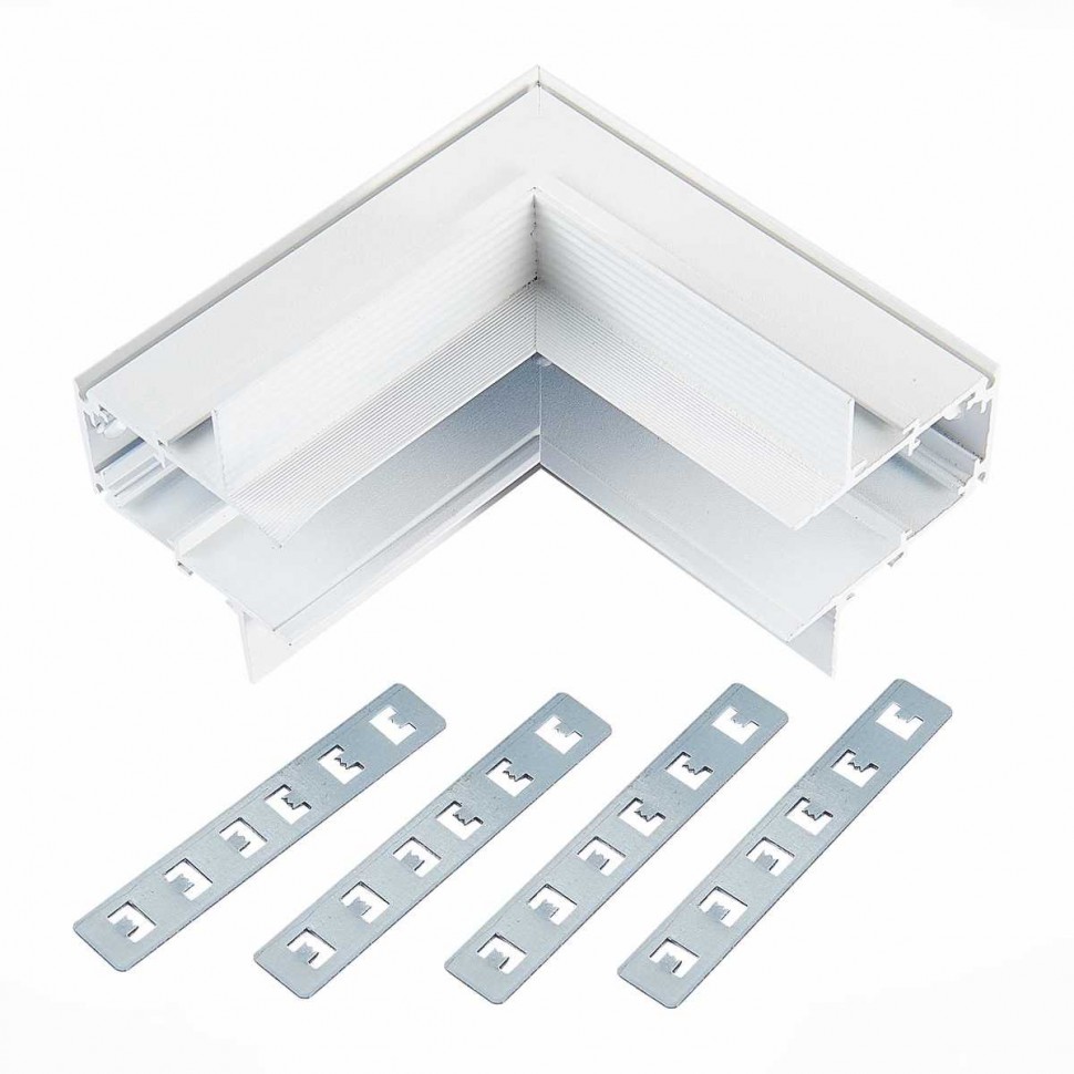 Коннектор L-образный внутренний ST Luce Skyline 48 ST007.549.12 фото 1 &mdash; svetrussia.ru