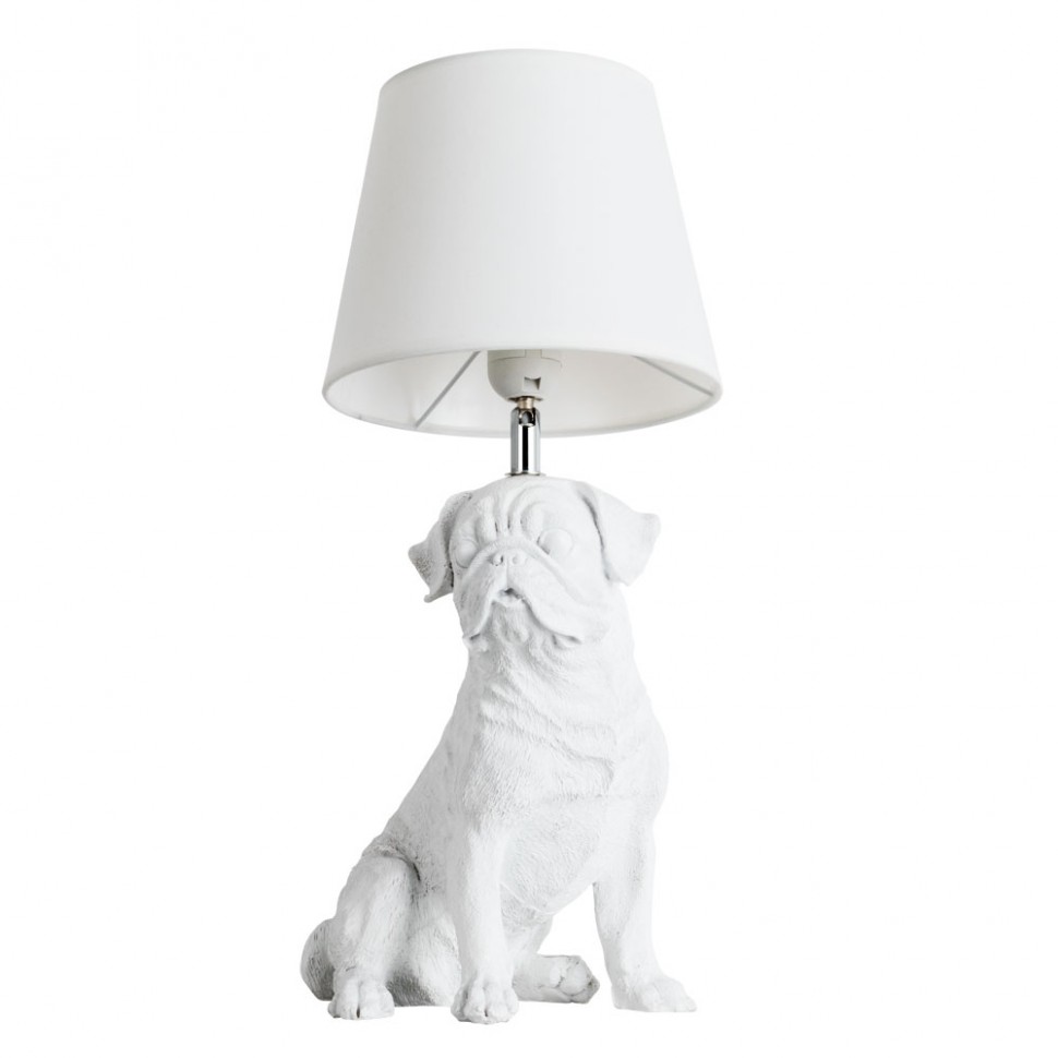 Настольная лампа Arte Lamp Bobby A1512LT-1WH фото 1 &mdash; svetrussia.ru