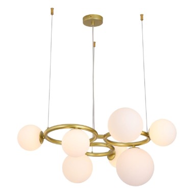 Подвесная люстра Lussole Loft Downey LSP-8804 &mdash; svetrussia.ru