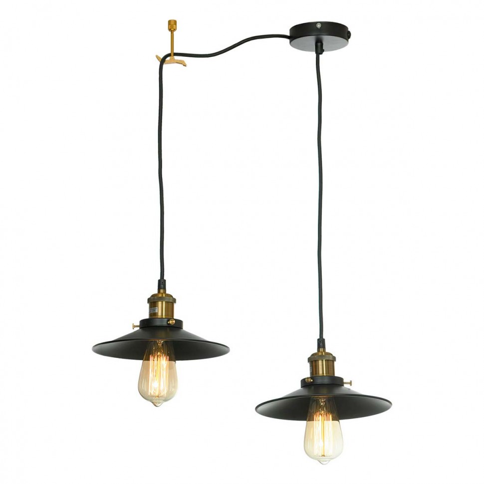 Подвесной светильник Lussole LOFT NEW YORK LSP-9601-2 фото 1 &mdash; svetrussia.ru