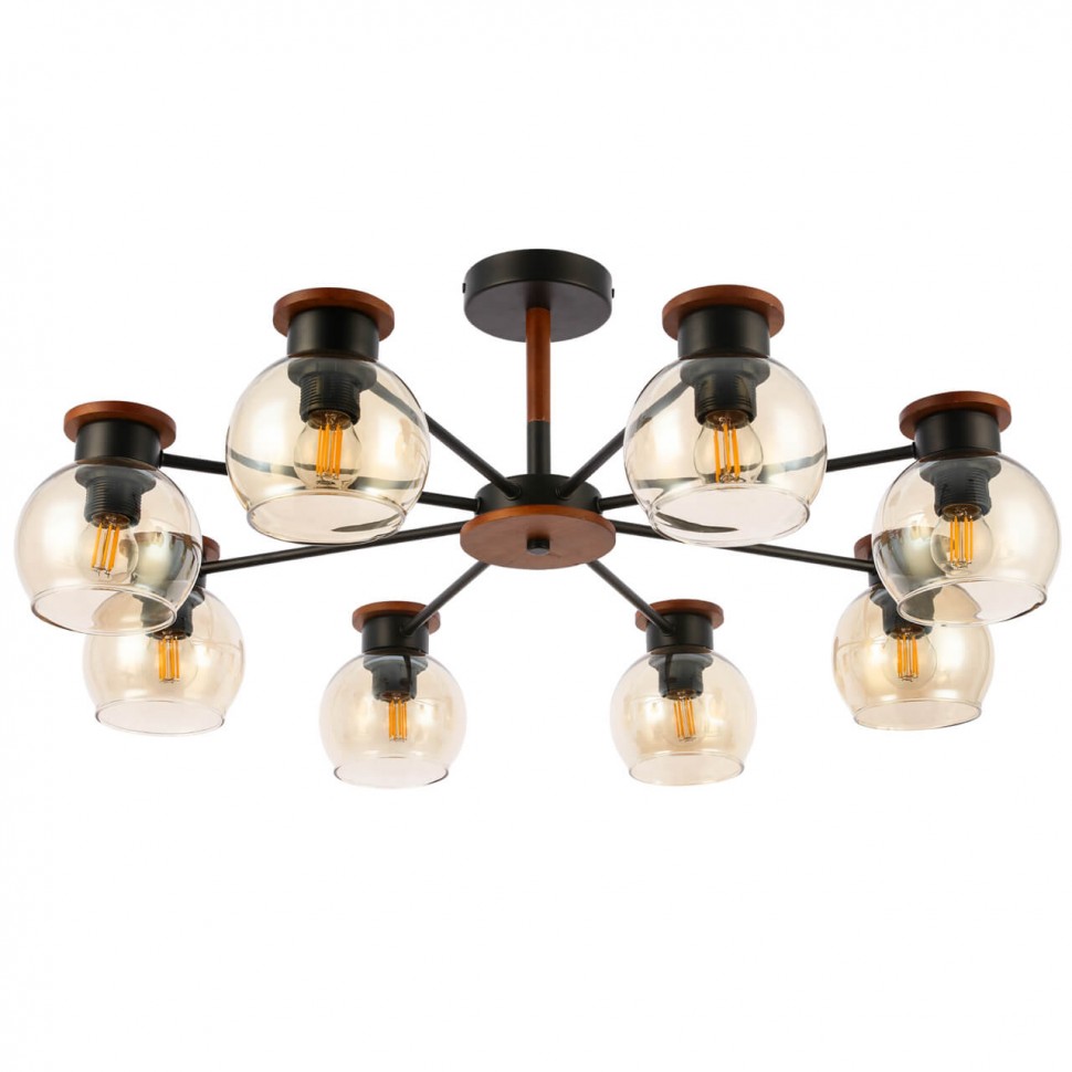 Потолочная люстра Evoluce Rasco SLE108102-08 фото 1 &mdash; svetrussia.ru