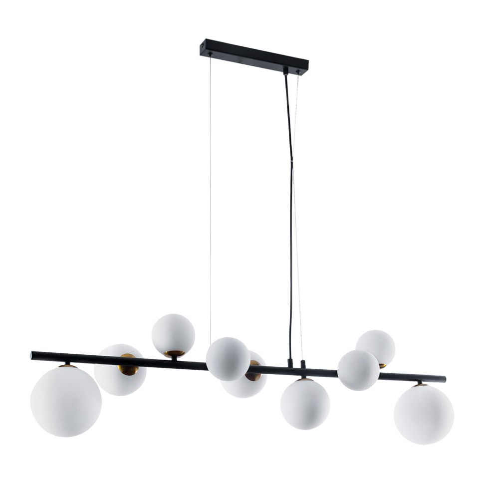 Подвесная люстра Arte Lamp GEMINI A2243SP-9BK фото 1 &mdash; svetrussia.ru