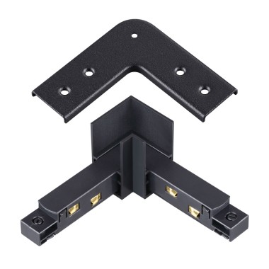 Коннектор L-образный для низковольтного шинопровода Novotech Shino Flum 135105 &mdash; svetrussia.ru