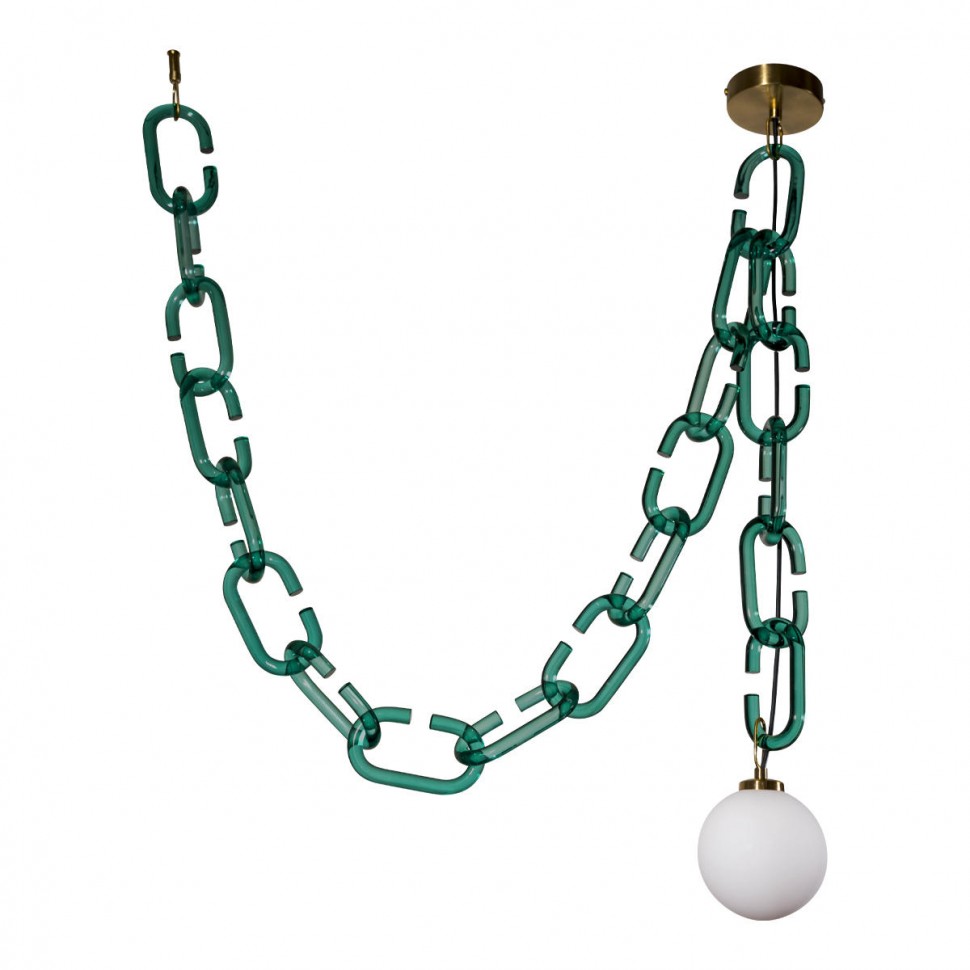 Подвесной светильник Loft IT Chain 10128C Green фото 1 &mdash; svetrussia.ru