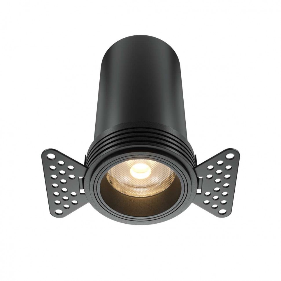 Встраиваемый светильник Maytoni Technical DL125-L12-3K-TRS-B фото 1 &mdash; svetrussia.ru