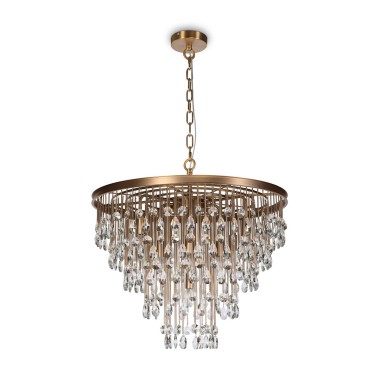 Подвесная люстра Maytoni Linn MOD091PL-09G &mdash; svetrussia.ru