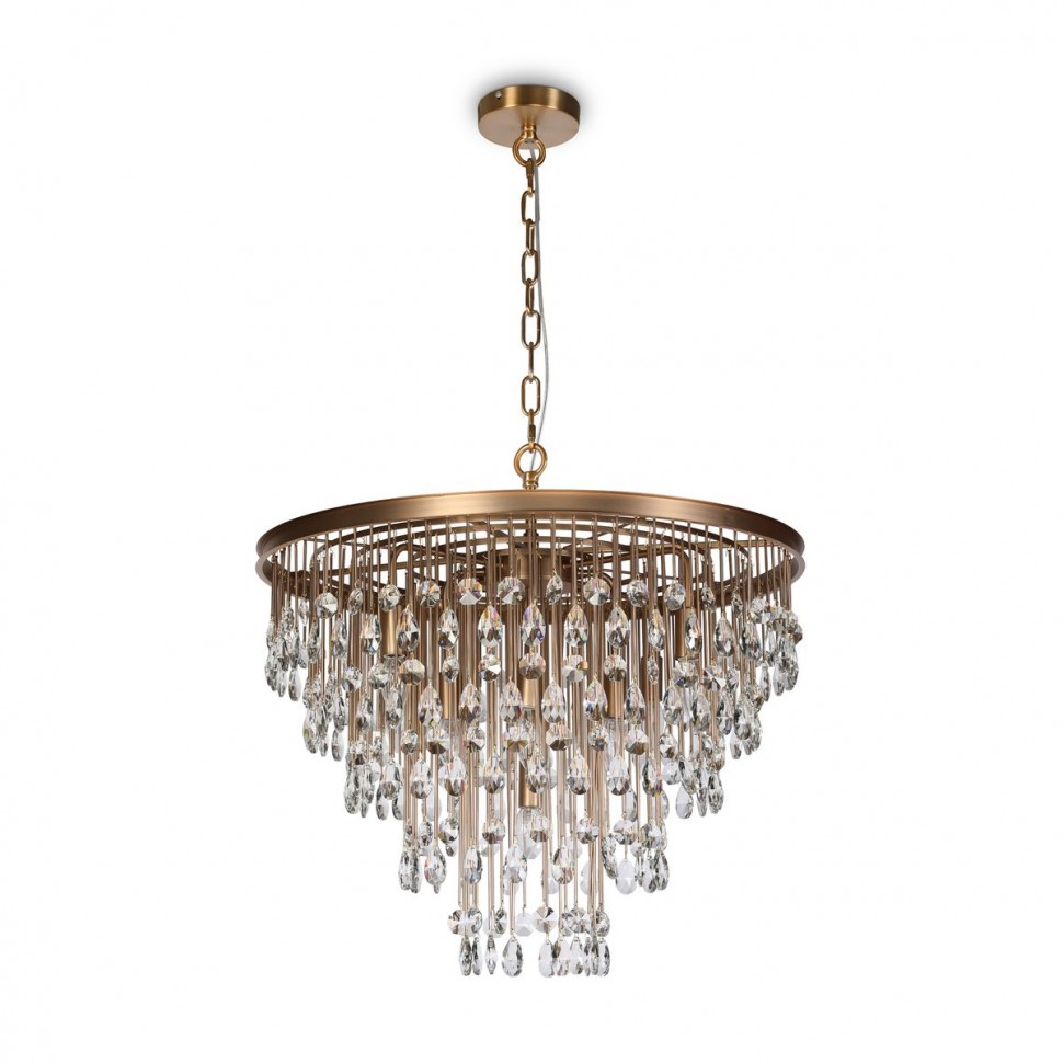 Подвесная люстра Maytoni Linn MOD091PL-09G фото 1 &mdash; svetrussia.ru