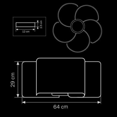 Потолочная люстра Lightstar Simple Light 811 811052 &mdash; svetrussia.ru