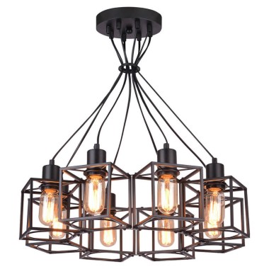 Подвесная люстра Lussole Loft Badger GRLSP-9541 &mdash; svetrussia.ru