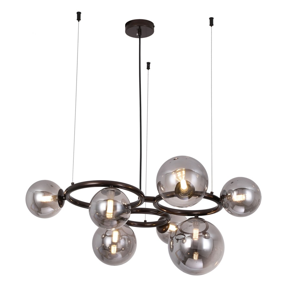 Подвесная люстра Lussole Loft Downey LSP-8805 фото 1 &mdash; svetrussia.ru