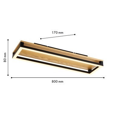 Потолочный светодиодный светильник F-Promo Firkant 4434-3C &mdash; svetrussia.ru