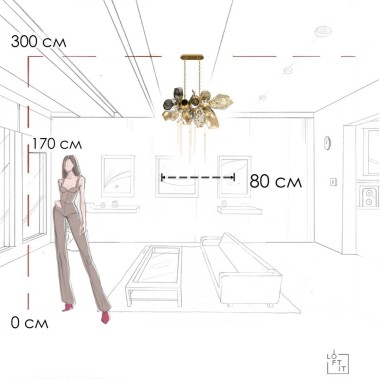 Подвесная люстра LOFT IT Britannica 10401/800L &mdash; svetrussia.ru