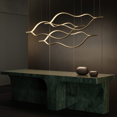 Подвесной светильник Loft it Tape Light 10403/1600 SN &mdash; svetrussia.ru