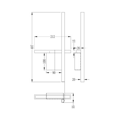 Настенный светодиодный светильник Arte Lamp Chic A2126AP-8BK &mdash; svetrussia.ru
