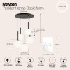 Подвесная люстра Maytoni Basic form MOD321PL-05B фото 2 &mdash; svetrussia.ru